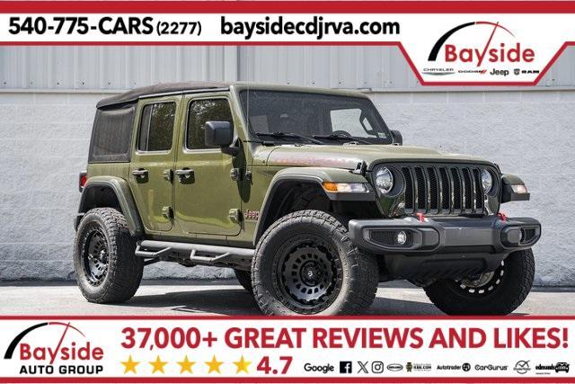 used 2021 Jeep Wrangler Unlimited car, priced at $39,895