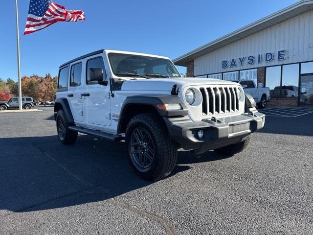 used 2020 Jeep Wrangler Unlimited car, priced at $21,500