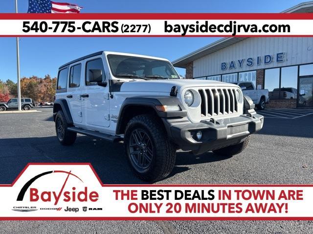 used 2020 Jeep Wrangler Unlimited car, priced at $21,500