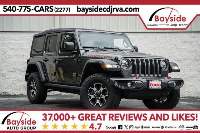 used 2022 Jeep Wrangler Unlimited car, priced at $43,095