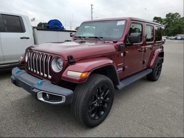 used 2022 Jeep Wrangler Unlimited 4xe car, priced at $33,000