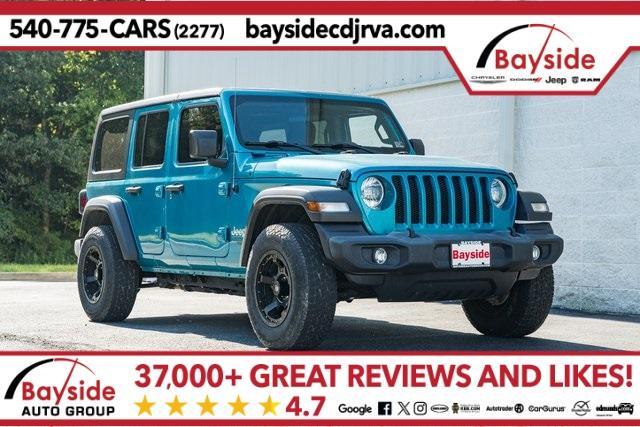 used 2019 Jeep Wrangler Unlimited car, priced at $26,795