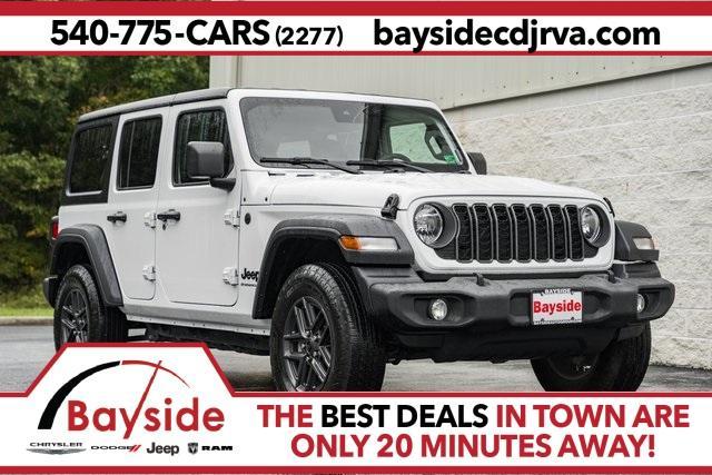 used 2024 Jeep Wrangler car, priced at $33,500