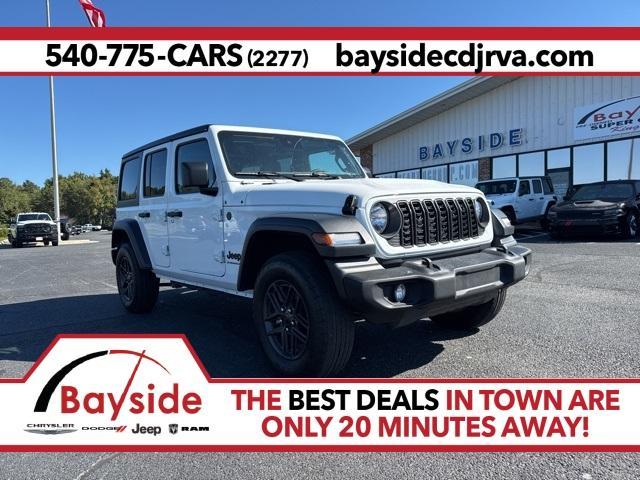used 2024 Jeep Wrangler car, priced at $34,500