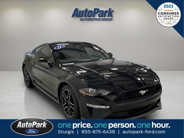 used 2021 Ford Mustang car, priced at $23,981