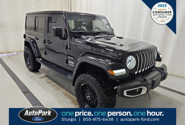 used 2018 Jeep Wrangler Unlimited car, priced at $29,941