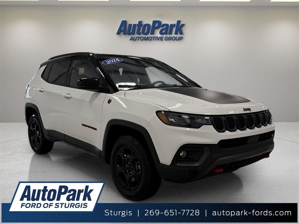 used 2024 Jeep Compass car, priced at $24,995