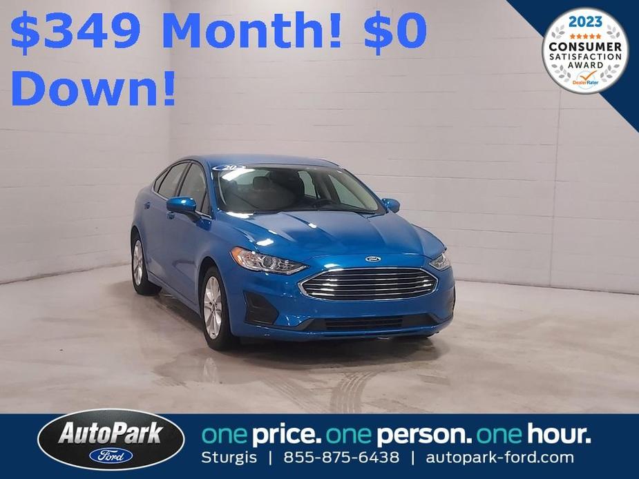 used 2020 Ford Fusion Hybrid car, priced at $17,921