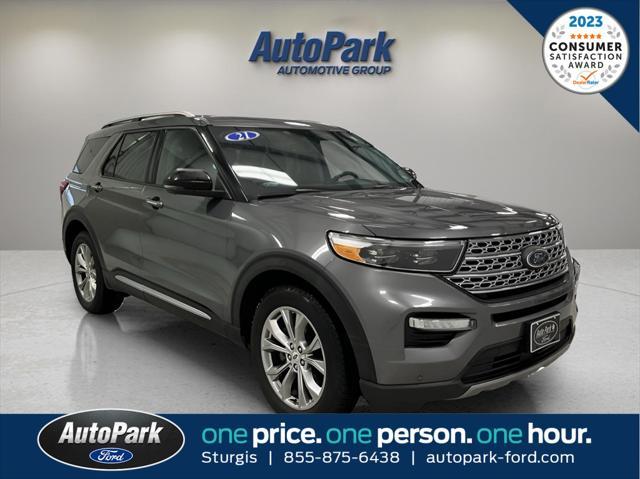 used 2021 Ford Explorer car, priced at $28,981