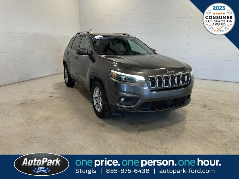 used 2021 Jeep Cherokee car, priced at $20,420
