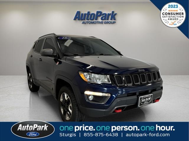 used 2018 Jeep Compass car, priced at $16,991