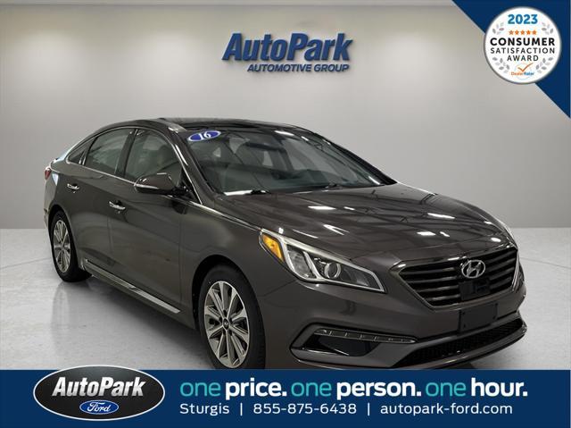 used 2016 Hyundai Sonata car, priced at $13,481