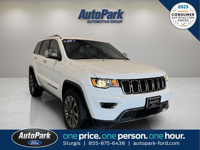 used 2018 Jeep Grand Cherokee car, priced at $16,792