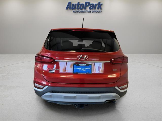 used 2019 Hyundai Santa Fe car, priced at $14,995