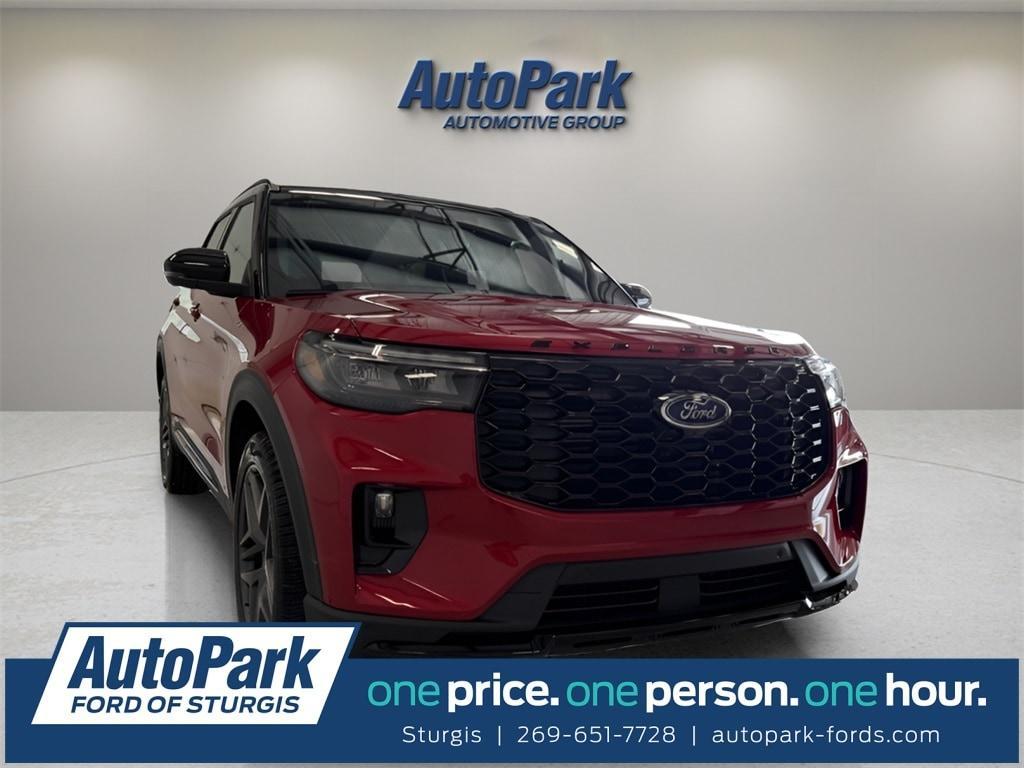new 2025 Ford Explorer car, priced at $57,620