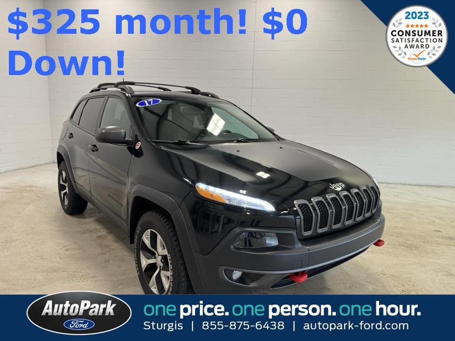 used 2017 Jeep Cherokee car, priced at $16,950