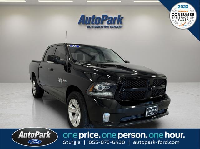 used 2018 Ram 1500 car, priced at $25,991