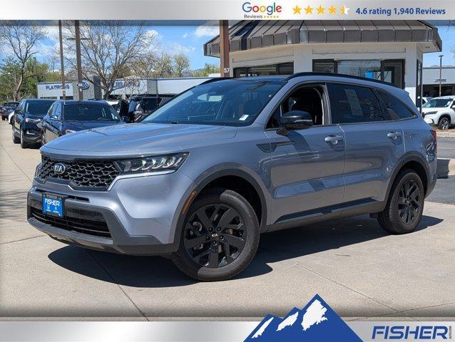 used 2021 Kia Sorento car, priced at $18,386