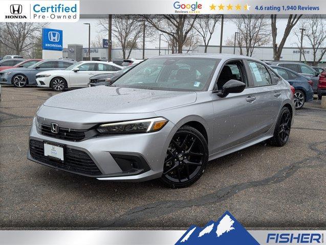 used 2022 Honda Civic car, priced at $25,000
