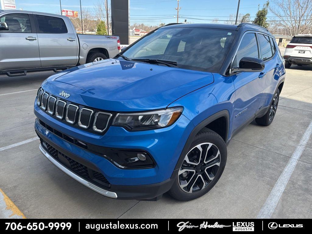 used 2022 Jeep Compass car, priced at $26,990