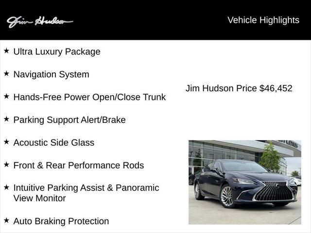 used 2022 Lexus ES 350 car, priced at $46,452