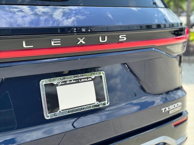 new 2025 Lexus TX 500h car, priced at $76,035
