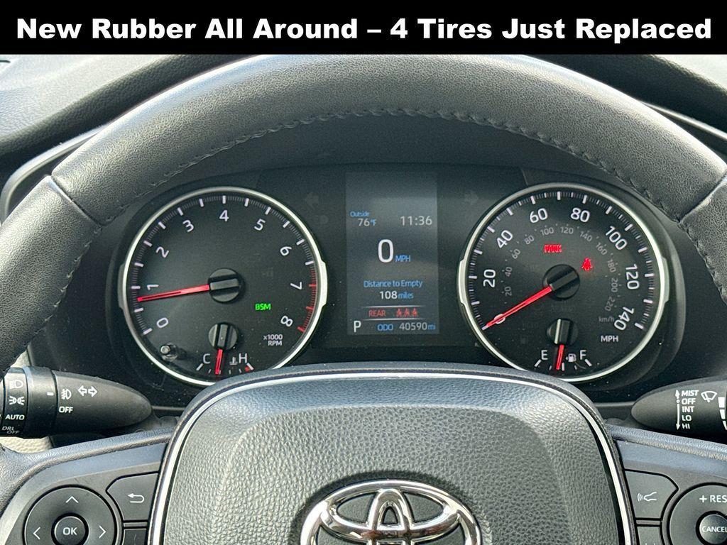 used 2022 Toyota RAV4 car, priced at $30,245