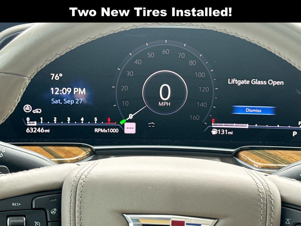 used 2021 Cadillac Escalade car, priced at $61,803