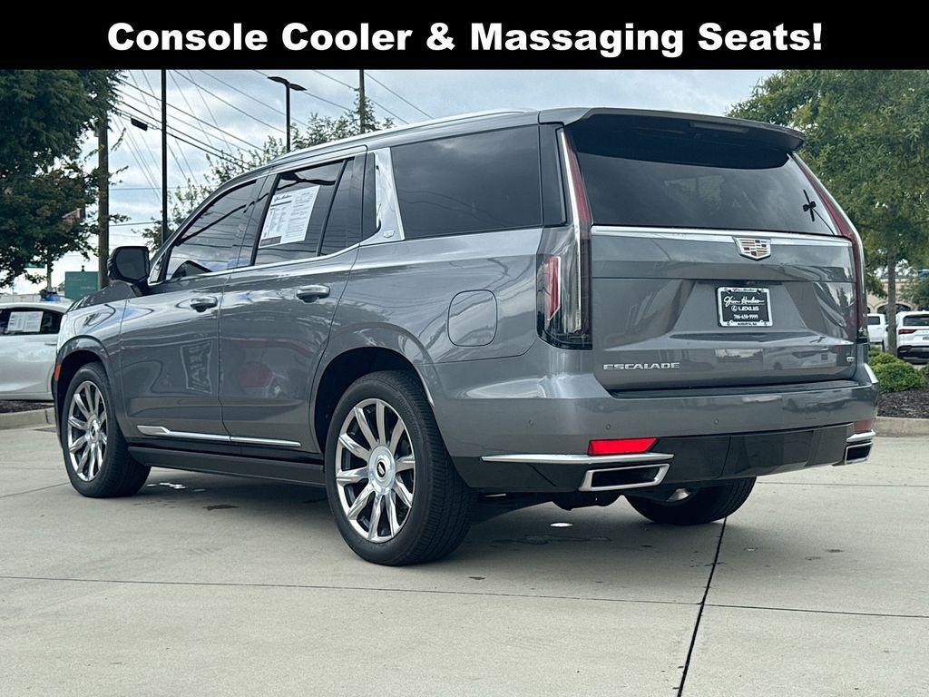 used 2021 Cadillac Escalade car, priced at $61,803