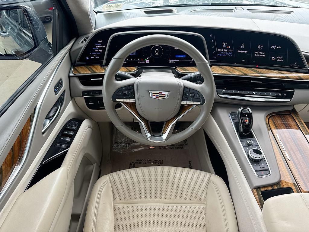 used 2021 Cadillac Escalade car, priced at $61,803