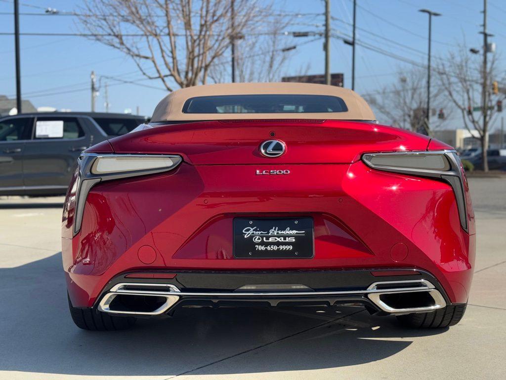 used 2023 Lexus LC 500 car, priced at $95,490