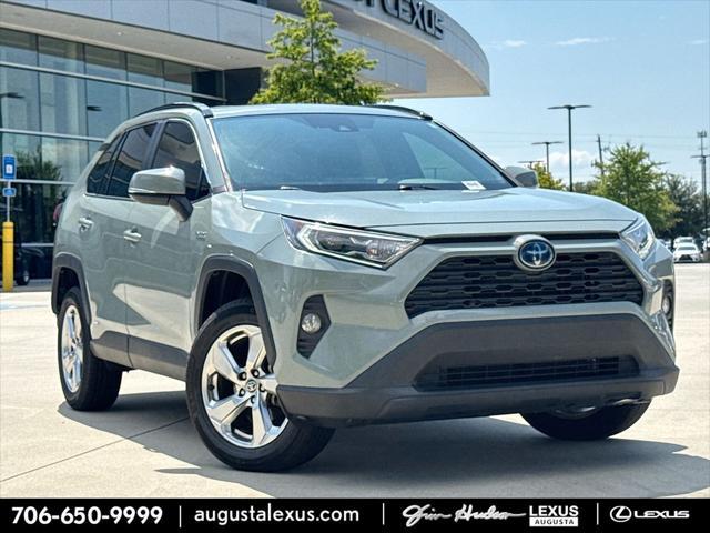 used 2021 Toyota RAV4 Hybrid car, priced at $31,582