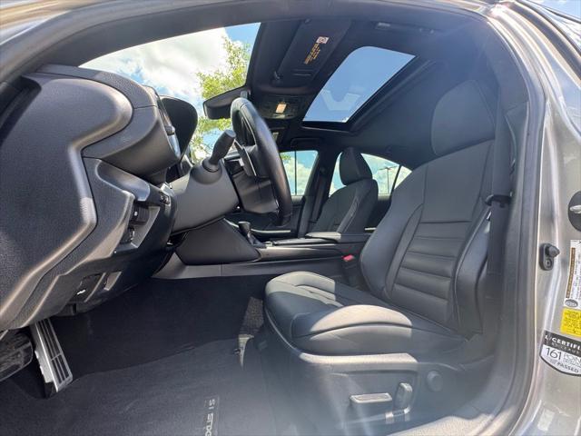 used 2021 Lexus IS 350 car, priced at $44,424
