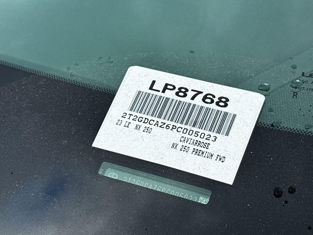 used 2023 Lexus NX 250 car, priced at $43,738