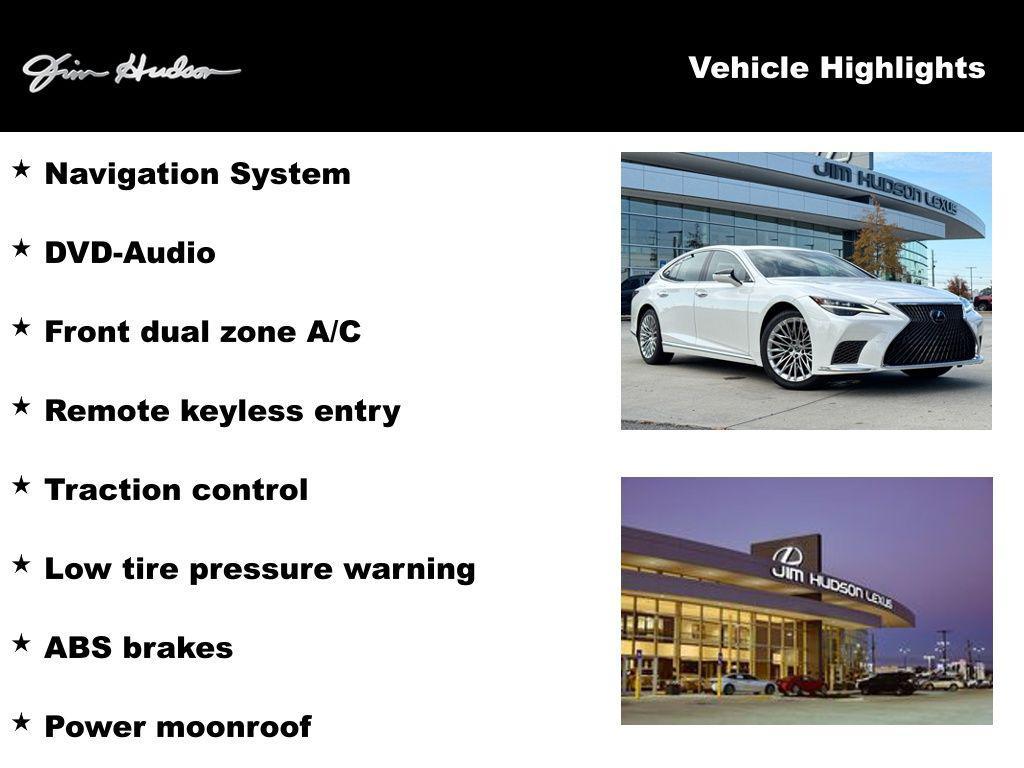 used 2024 Lexus LS 500 car, priced at $83,738