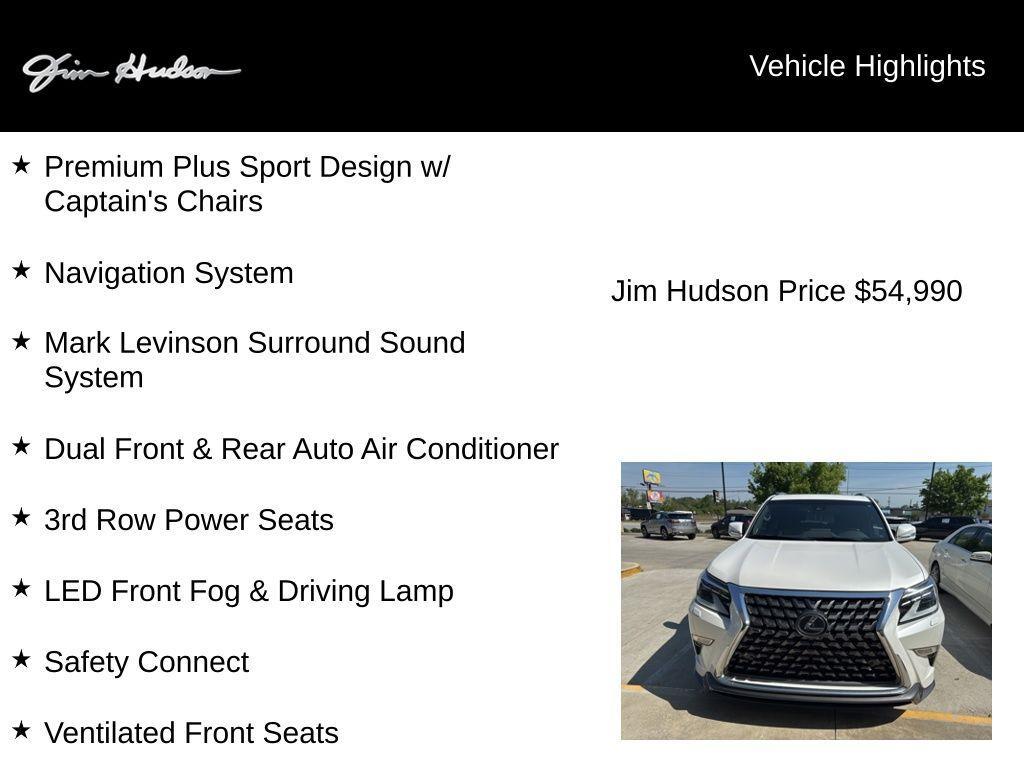 used 2022 Lexus GX 460 car, priced at $54,990