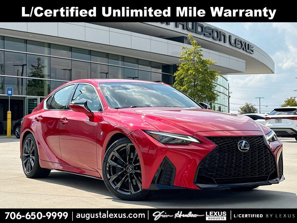 used 2023 Lexus IS 350 car, priced at $44,943