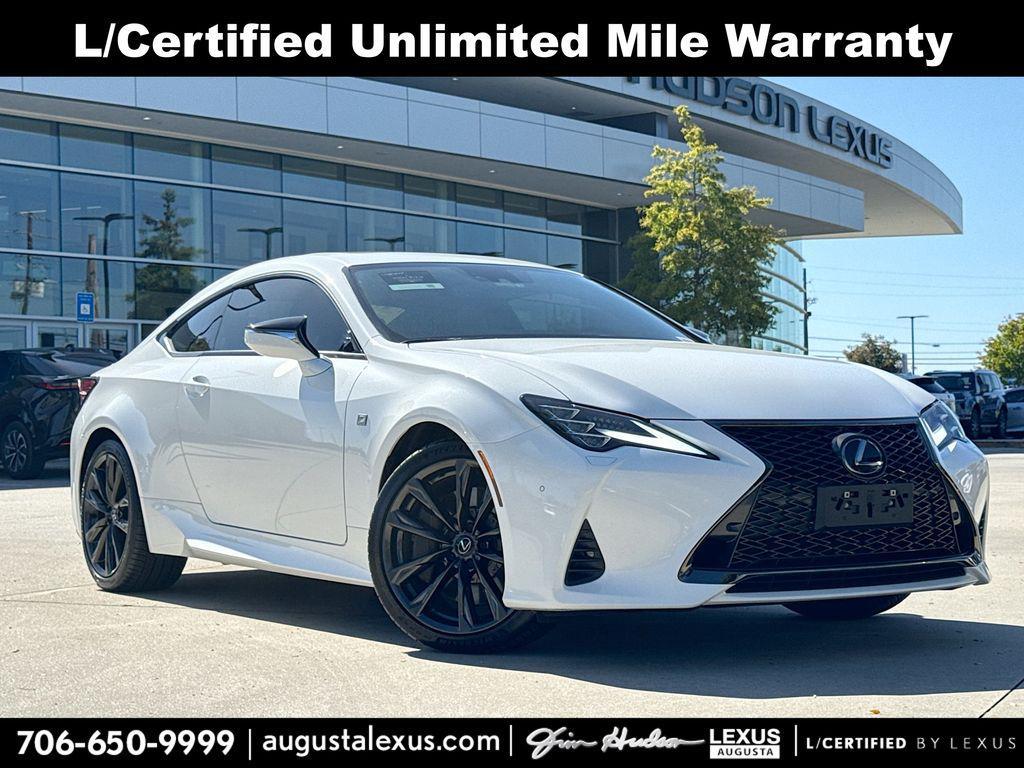 used 2024 Lexus RC 350 car, priced at $53,769