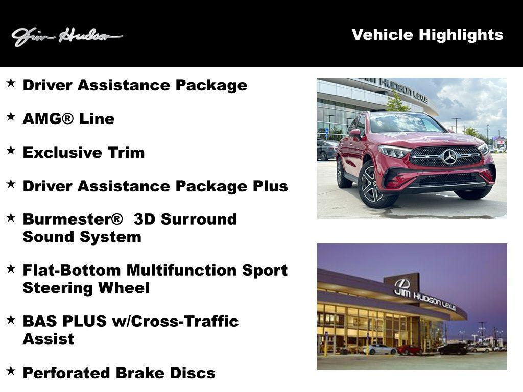 used 2024 Mercedes-Benz GLC 300 car, priced at $52,258