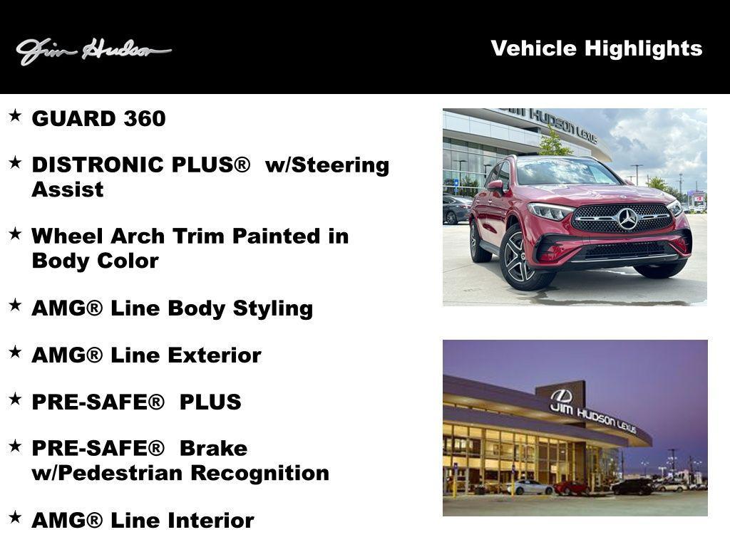 used 2024 Mercedes-Benz GLC 300 car, priced at $52,258