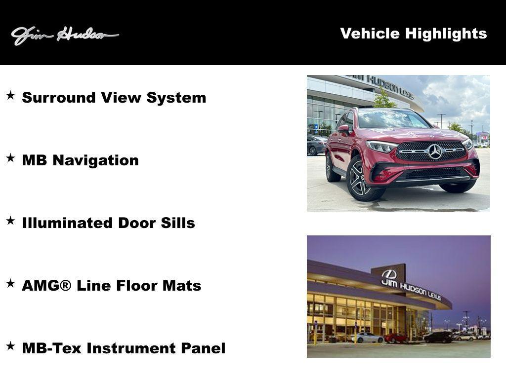 used 2024 Mercedes-Benz GLC 300 car, priced at $52,258
