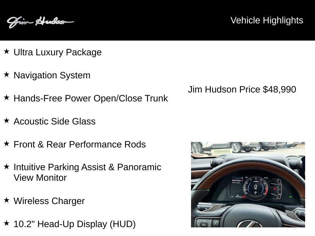 used 2022 Lexus ES 350 car, priced at $49,738