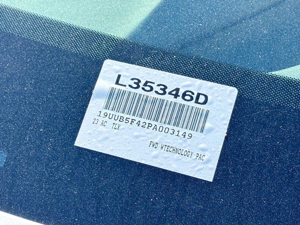 used 2023 Acura TLX car, priced at $33,985