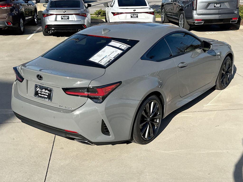 new 2025 Lexus RC 350 car, priced at $62,021