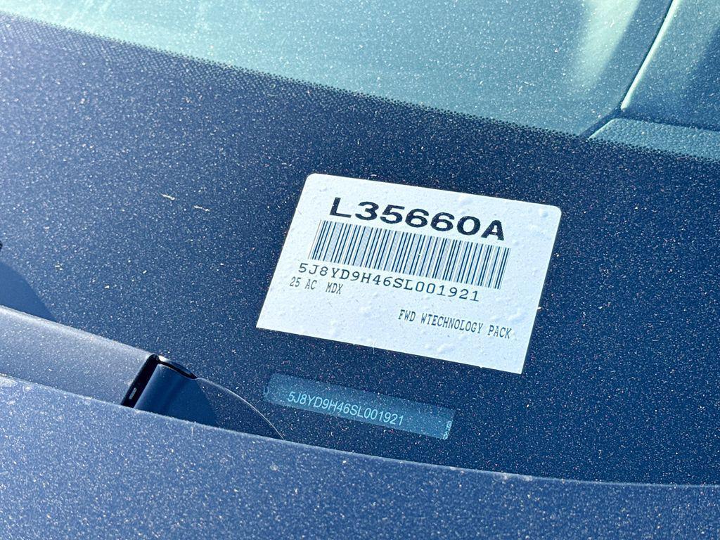 used 2025 Acura MDX car, priced at $53,362