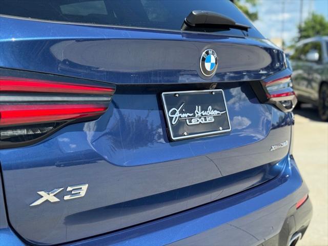 used 2022 BMW X3 car, priced at $38,957