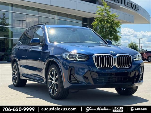 used 2022 BMW X3 car, priced at $40,106