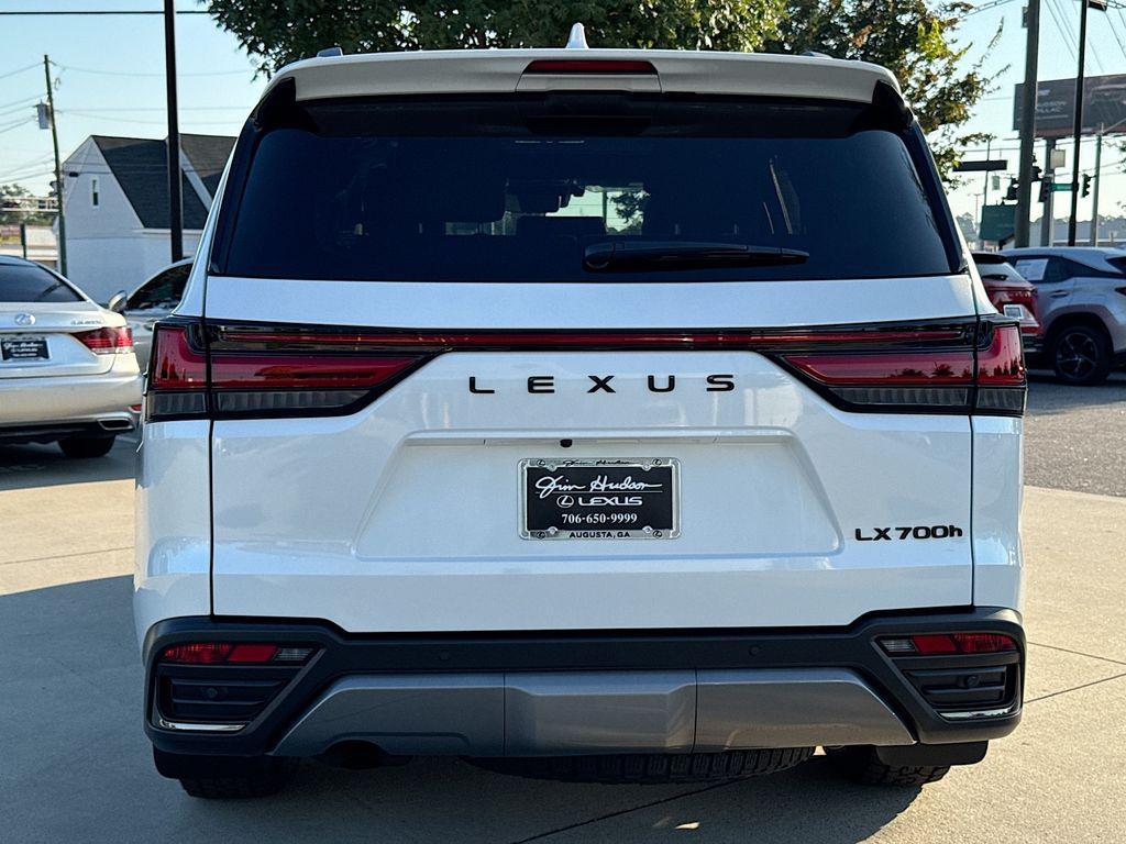 new 2025 Lexus LX 700h car, priced at $121,810