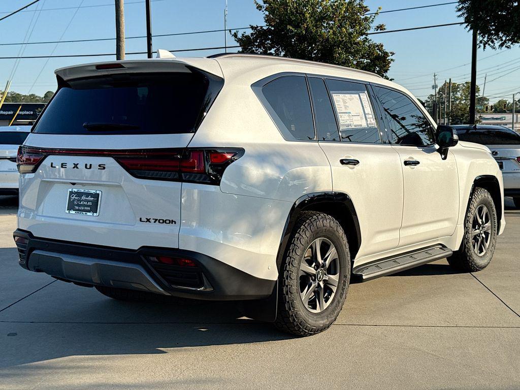 new 2025 Lexus LX 700h car, priced at $121,810