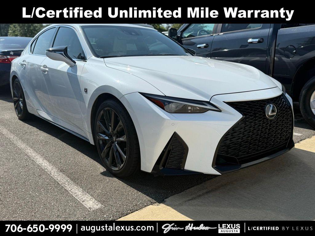 used 2021 Lexus IS 350 car, priced at $39,602